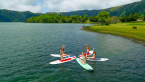 Stand Up Paddle Yoga in Sete Cidades - Azores