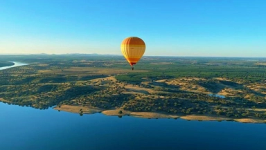 Ballooning in Monsaraz and Alqueva Lake